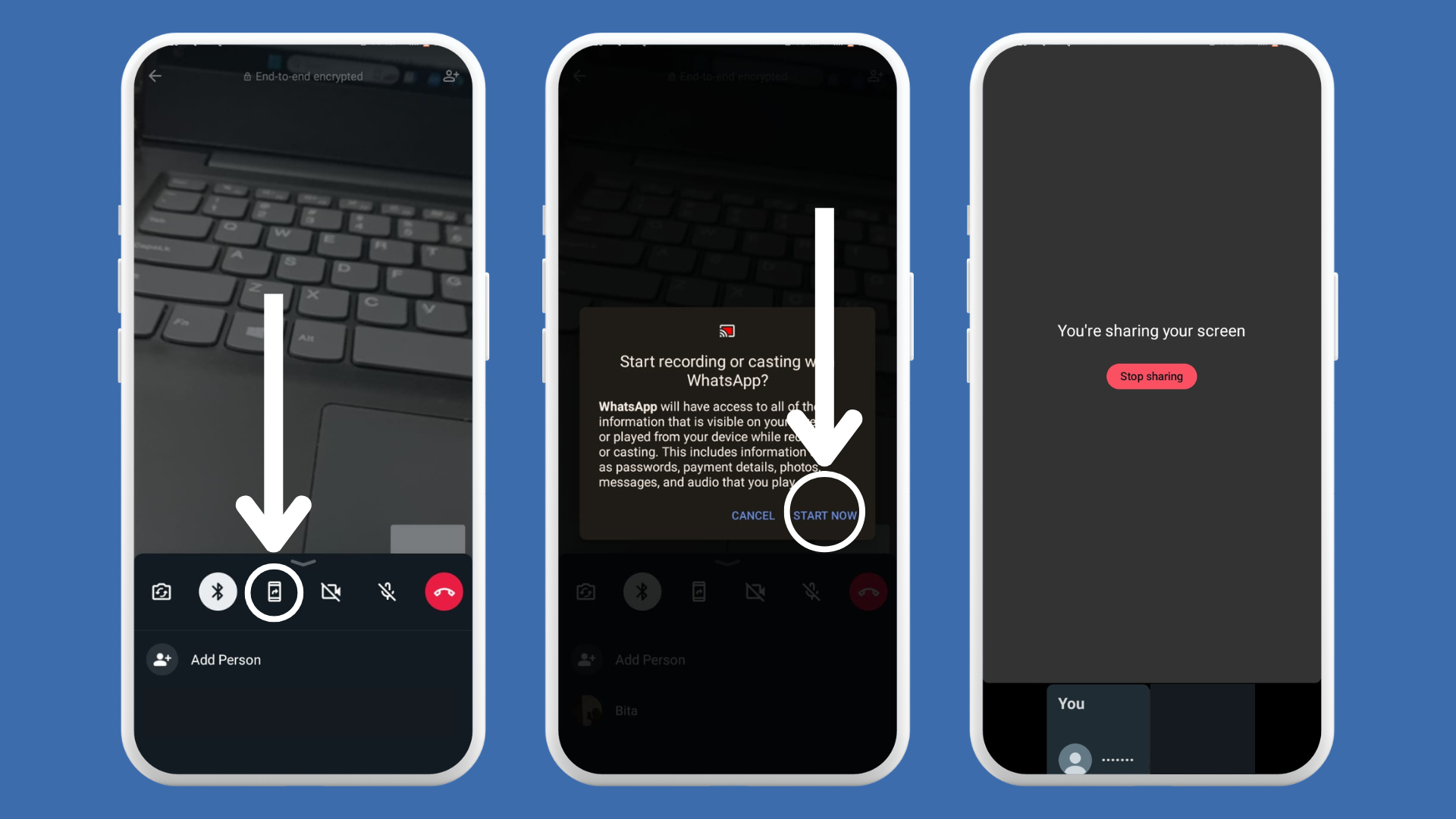 cara nobar di whatsapp